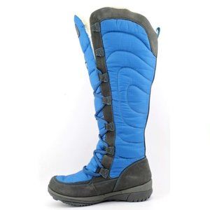 Timberland Blue and Gray Winter Boots
